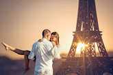 Lofaris Paris Tower Sunshien Photography Valentines Day Backdrop